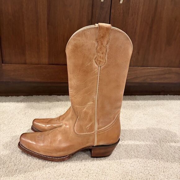 NEW Cleo + Wolf Ivy Western Boots  Leather Womens Size 8.5B In Tan Msrp $230 - Picture 9 of 10